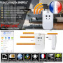 Domotique Maison Protection  App Connecté Focus Prise via distance Connexion 868 Système Application Sécurité Meian ORIGINAL à S