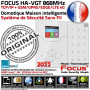 Focus HA-VGT GSM TCP/IP Local 3G FOCUS Réseau Professionnel Alarme 868MHz Connectée Meian 4G SmartPhone SIM Ethernet TCP-IP Cent