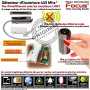 Fenêtre Portail Relais Basculante Coulissante Porte Portillon MHz MD-212R GSM Protection Garage Sécurité FOCUS Sectionnelle avec