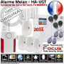 F4 Système FOCUS ST-VGT Appartement Contrôle Détection Local Sirène Alarme Connecté Surveillance Commercial Pyroélectrique Accès