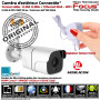 Caméra Réseau HA-8404 IP Surveillance Extérieure Système Nuit Sécurité Maison Enregistrement Vision Ethernet Protection Wi-Fi Al