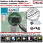 Système Pro 2 pièces HA-VGT GSM Professionnel Connectée Centrale Ethernet TCP-IP Maison 868MHz SmartPhone Meian Alarme Réseau Sa
