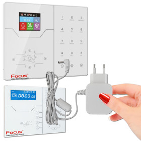Alimentation 15V 2000mA Système ORIGINAL Bloc Câble Recharge Meian Chambres Sécurité Salons Tension 2,0A Chargeur Connecté Alarm